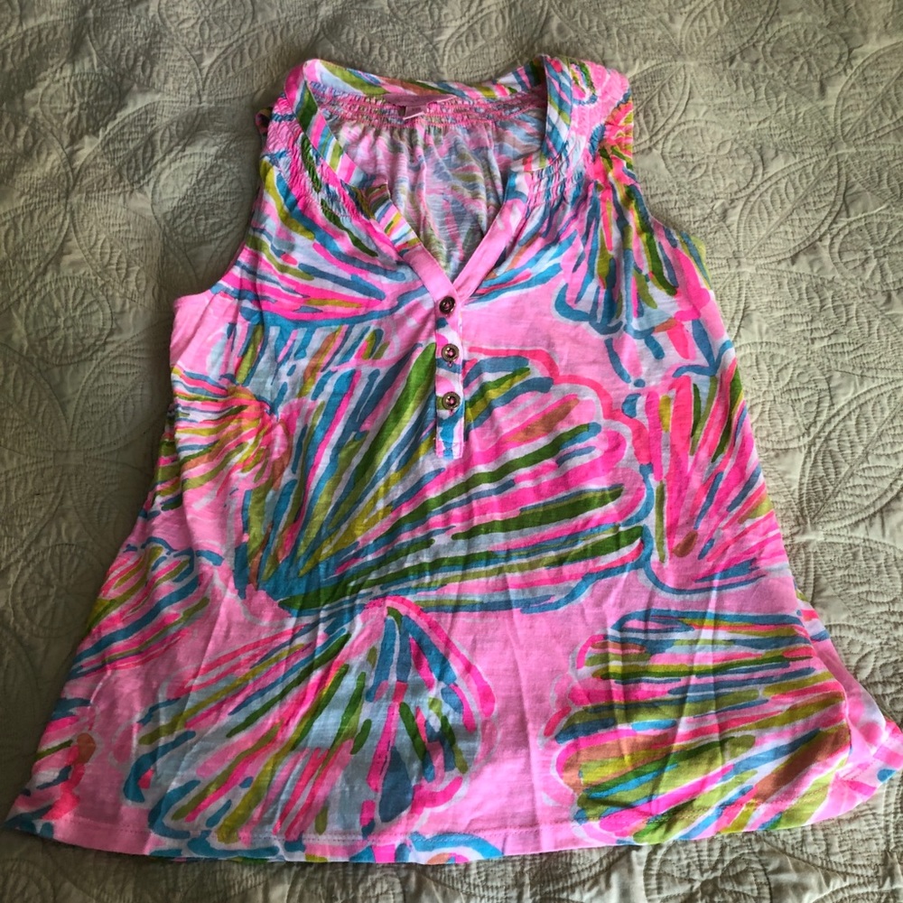 EUC Lilly Pulitzer tank